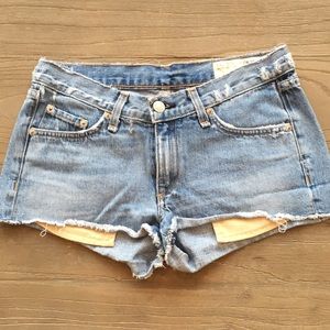 Rag & Bone denim shorts